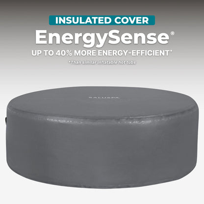Bestway SaluSpa Hollywood Luxe 4-6 Person Inflatable Hot Tub, Round Energy-Efficient Spa, 77″ x 26″ image 5