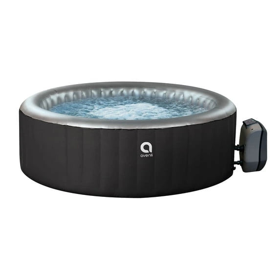 Avenli Oasis 2-3 Person Inflatable Hot Tub Spa + Cover, Rapid Heating up to 104°F, 105 Water Jets, 181 gal Capacity image 2