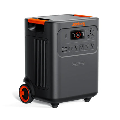 Jackery HomePower 3600 Plus Portable Power Station with 2x 200W Solar Panels, 3600W AC Output, 3584Wh LFP Solar Generator, Expandable up to 21kWh, Essential Home Backup for Home Use, Emergencies, RV image 3