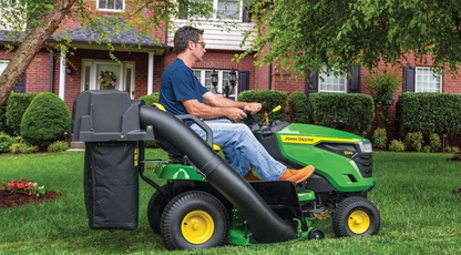 John Deere S120 Mower  42 in. 22 HP V-Twin Gas Hydrostatic Riding Lawn Mower image 4