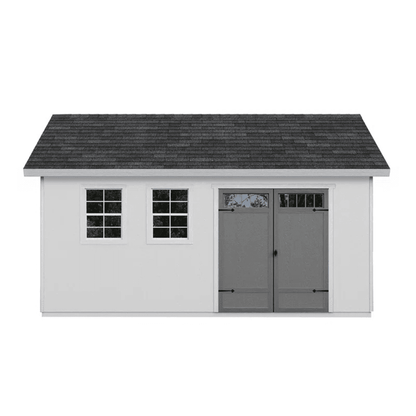 Scarsdale 12 ft. W x 16 ft. D Wood Storage Shed image 4