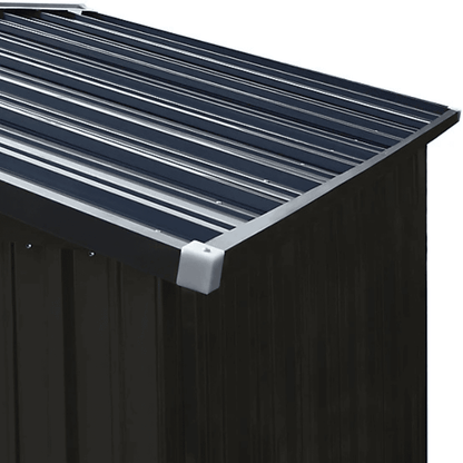 Veikous 8 ft. x 12 ft. Outdoor Storage Shed with Lockable Door and Vents image 4