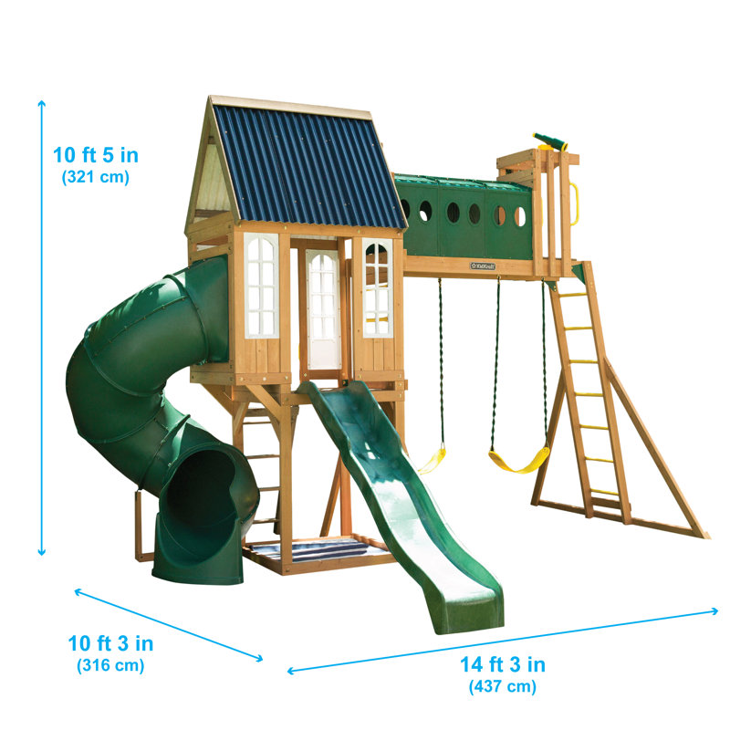 KidKraft Skyway Resort Wooden Swing Set image 2
