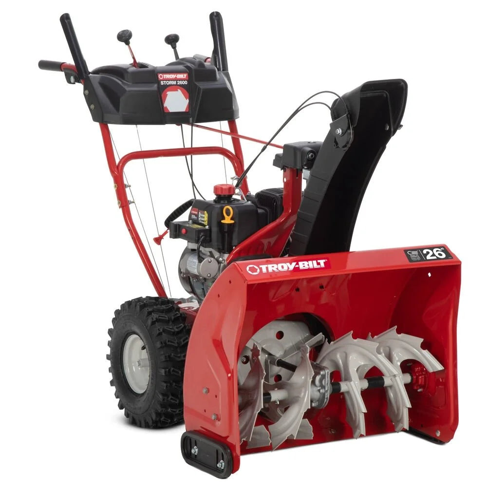 Troy‑Bilt Storm 2600 26″ Two‑Stage Gas Snow Blower with Electric Start image 1