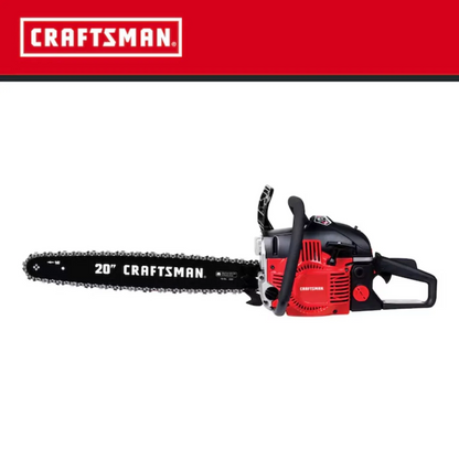 Craftsman S205 20 in 46cc 2-Cycle Gas Powered Chainsaw image 2