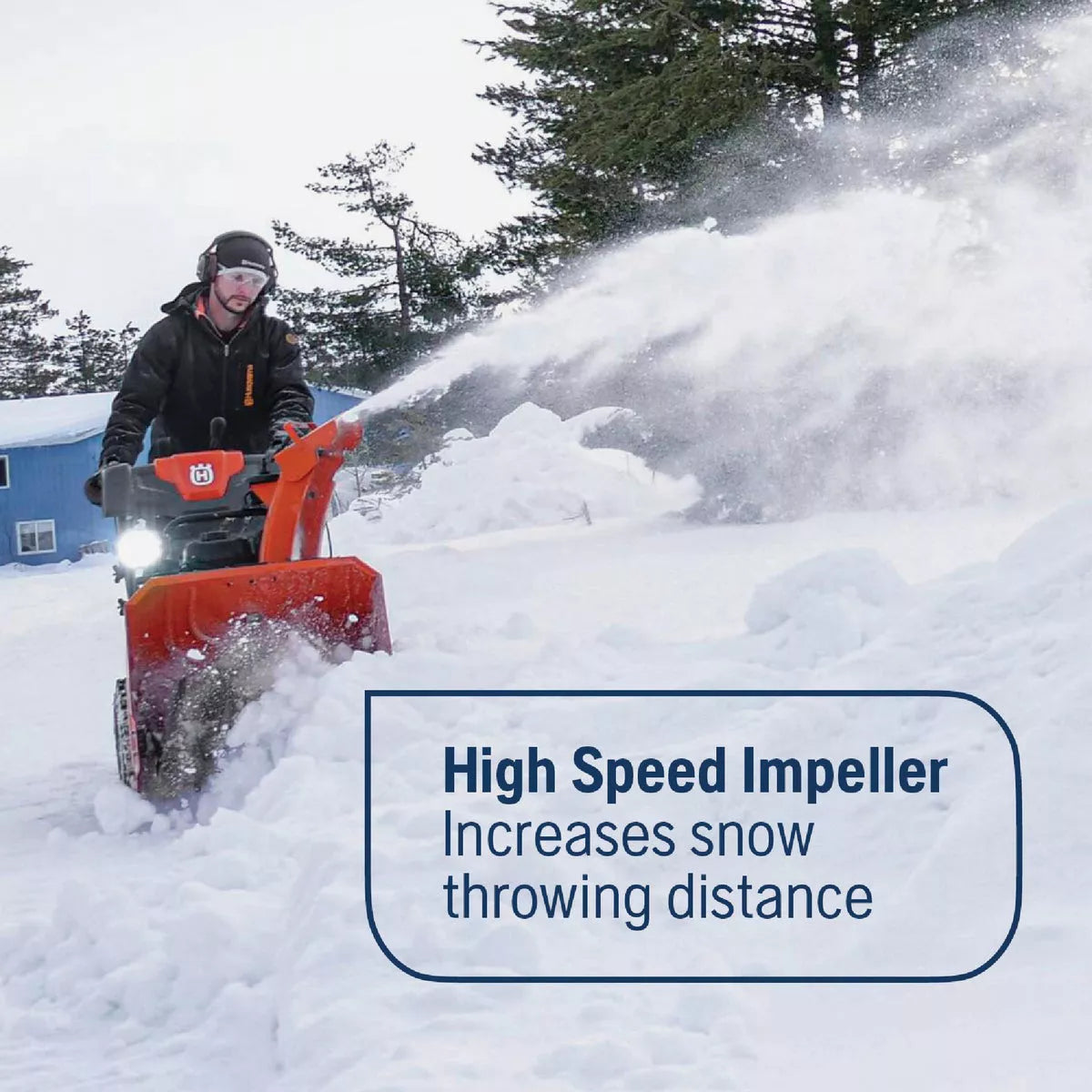 Husqvarna ST224 24″ Snow Blower image 3
