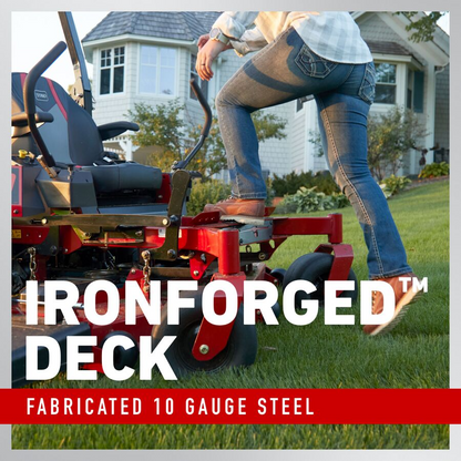 Toro Titan Max 60″ IronForged Deck 26HP V-Twin Gas Dual Hydrostatic Zero Turn Riding Mower image 3