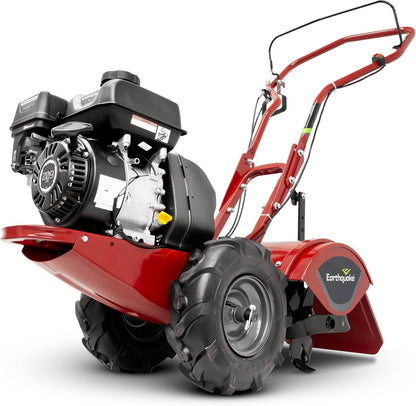 EARTHQUAKE Victory Rear Tine Tiller 209cc 4-Cycle Viper Engine Model 39381 Red/Black image 1
