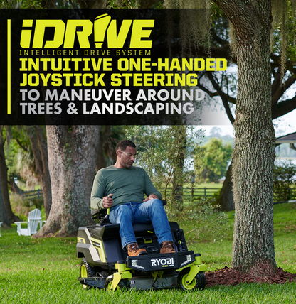 RYOBI 80V HP Brushless 30 in. Battery Electric Cordless Zero Turn Mower with 80V 10 Ah Batteries image 11