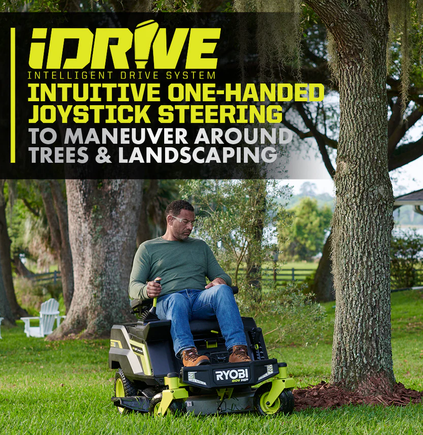 RYOBI 80V HP Brushless 30 in. Battery Electric Cordless Zero Turn Mower with 80V 10 Ah Batteries image 11