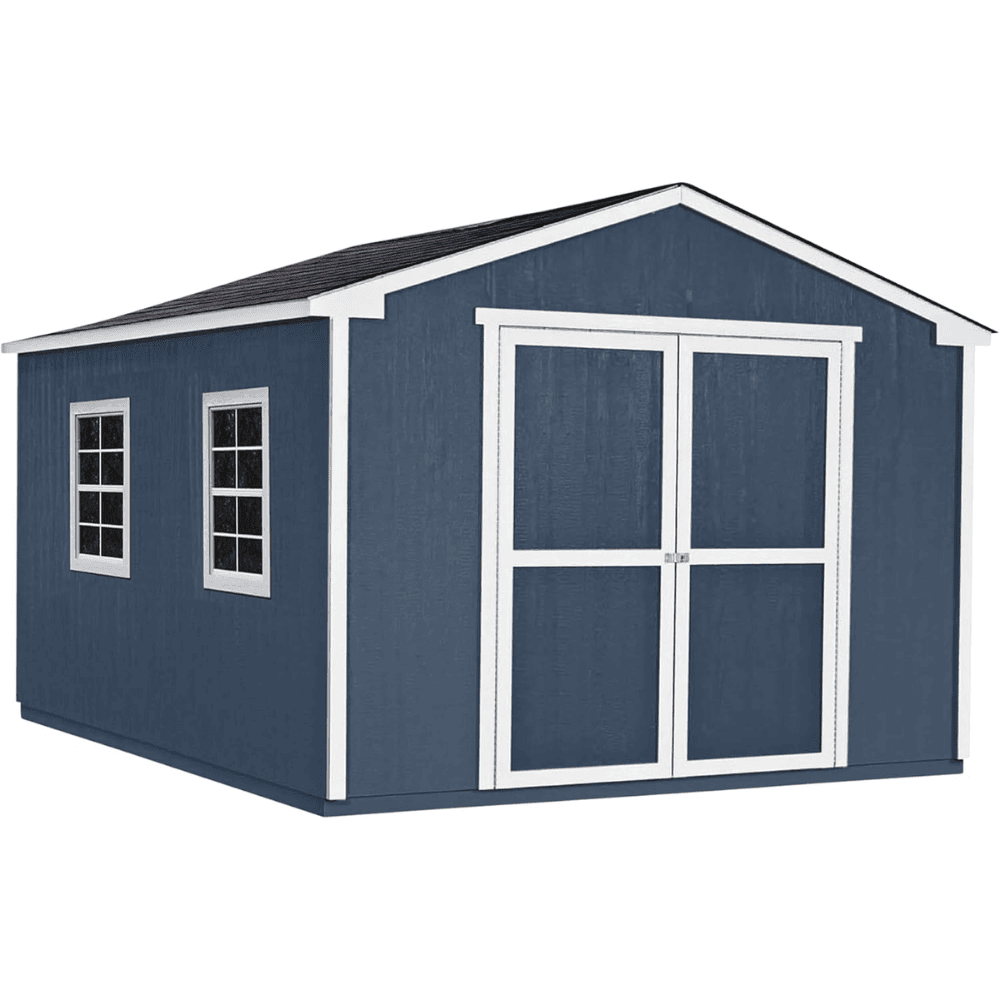 Charleston Value Gable 10×16 Outdoor Wood Shed image 0