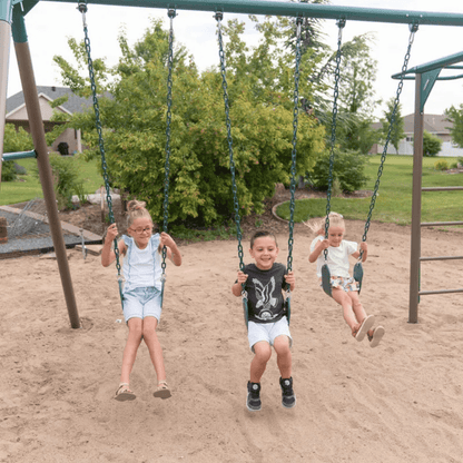 Lifetime Powder Coated Steel Swing Set with 4 Swing(s) , 1 Slide(s) image 4