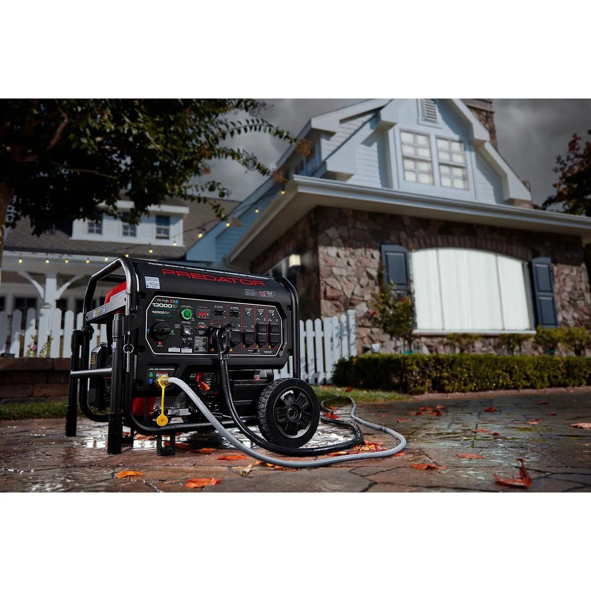 PREDATOR 13,000 Watt Tri-Fuel Portable Generator with Remote Start and CO SECURE Technology, 49-State Compliant image 4