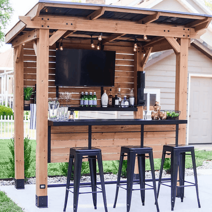 Backyard Discovery Cedar Springs Outdoor Bar image 0