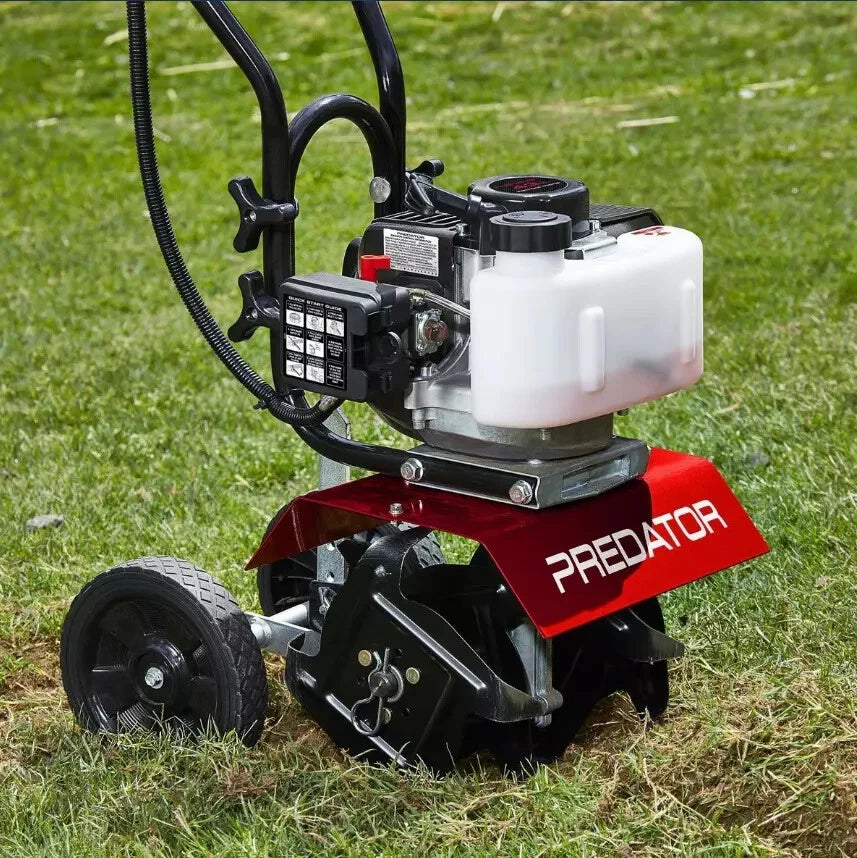 Predator Cultivator Gas Powered 2-stroke Engine 9 in. 43cc Lawn Garden Work NEW image 2