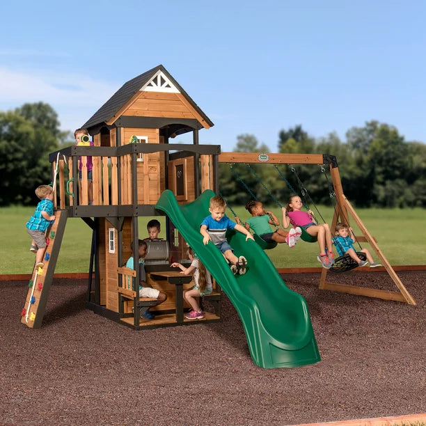 Backyard Discovery Canyon Creek Swing Set image 1