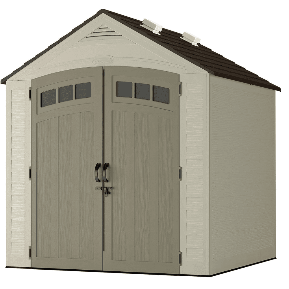 Vista 7 ft. W x 7 ft. D Plastic Shed image 0