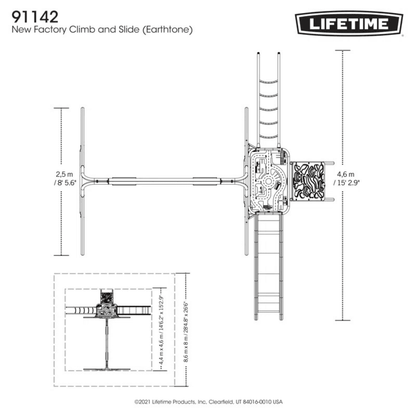 Lifetime Climb & Slide Playset – Ultimate Backyard Fun for Kids image 4