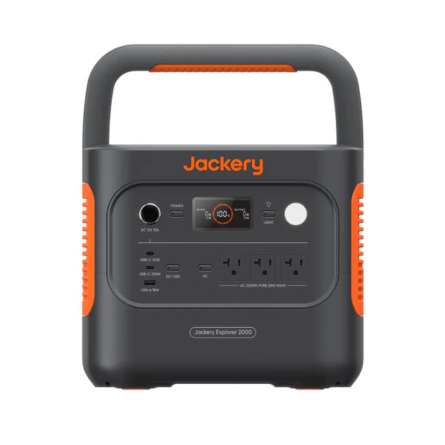 Jackery Explorer 2000 v2 Portable Power Station 2042Wh LiFePO4 2200W image 0