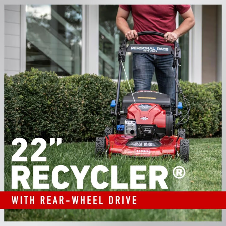 Toro SmartStow 21465 22 in. 150 cc Gas Self-Propelled Lawn Mowe image 3