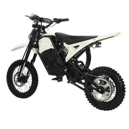 Eskute Nova Mini Electric Dirt Bike for Teens and Adults, 3500W Peak Mid-Drive Motor, 38 mph Top Speed, 48V 23Ah Battery with 60 Mile Range image 2