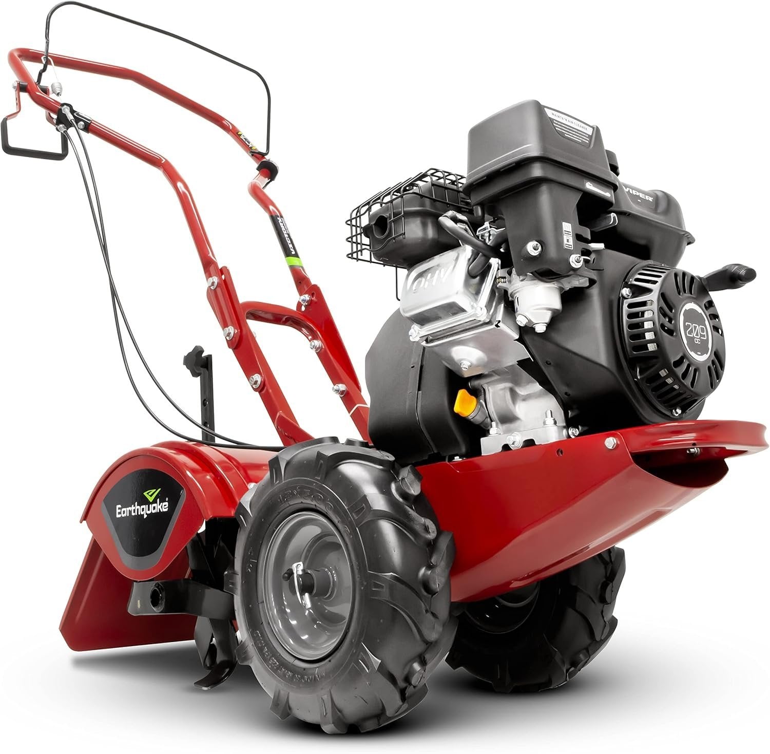 EARTHQUAKE Victory Rear Tine Tiller 209cc 4-Cycle Viper Engine Model 39381 Red/Black image 0