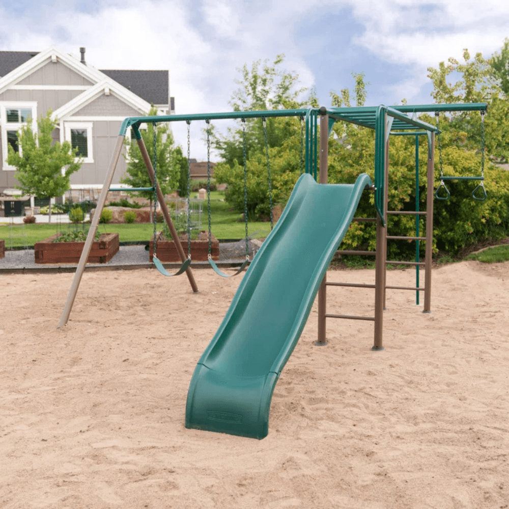 Lifetime Powder Coated Steel Swing Set with 4 Swing(s) , 1 Slide(s) image 13