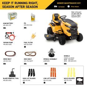 Cub Cadet® Enduro Series XT1 LT50 Riding Lawn Mower image 13