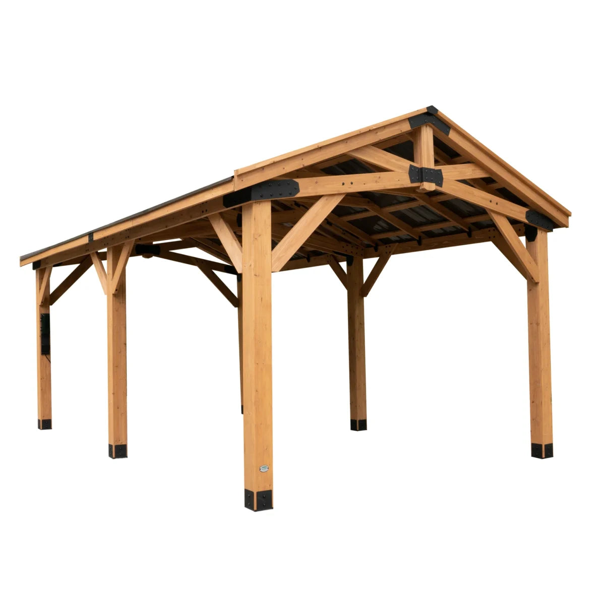 Backyard Discovery 20′ x 12′ Norwood Carport Gazebo image 0