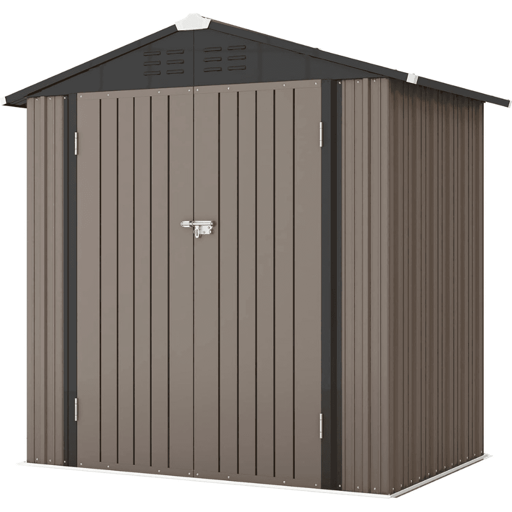 CRAFTSMAN 7-ft x 7-ft Resin Storage Shed (Floor Included) image 0