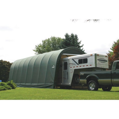 ShelterLogic 15 x 28 x 12 Round Top Shelter image 2
