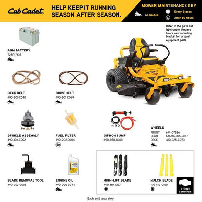 Cub Cadet Ultima ZT2 60 in. 24 HP Gas Zero-Turn Mower image 11