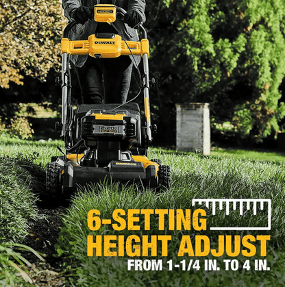 21.5 in. 20-V Li-Ion Cordless Battery Walk Behind Self Propelled Mower w/Hedge,Bare Trimmer,Blower,Cleaner,Pole/Hand Saw image 5