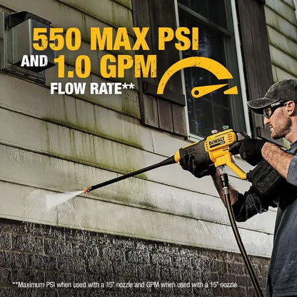 DEWALT 20V MAX* 550 psi Cordless Power Cleaner Bare Tool image 3