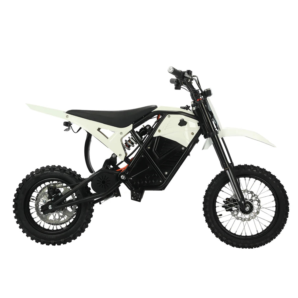 Eskute Nova Mini Electric Dirt Bike for Teens and Adults, 3500W Peak Mid-Drive Motor, 38 mph Top Speed, 48V 23Ah Battery with 60 Mile Range image 3
