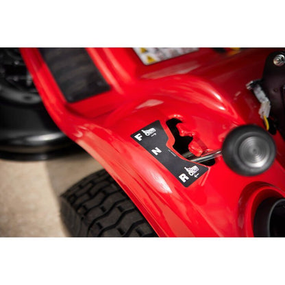 Troy-Bilt Bronco 46″ Gas Riding Lawn Mower with 547cc Engine and AutoDrive Transmission 4.1 stars out of 151 reviews (4.1) | image 9