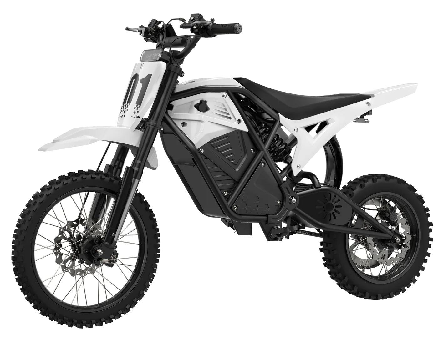 Eskute Nova Mini Electric Dirt Bike for Teens and Adults, 3500W Peak Mid-Drive Motor, 38 mph Top Speed, 48V 23Ah Battery with 60 Mile Range image 1