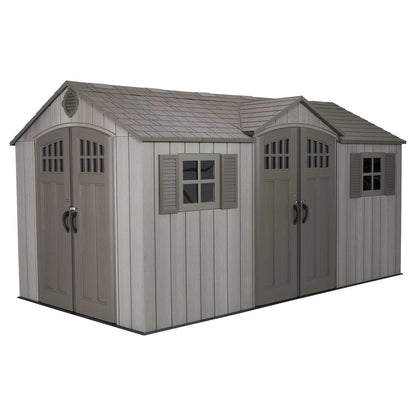 Lifetime 15 Ft X 8 Ft Outdoor Storage Shed – 60318 image 3
