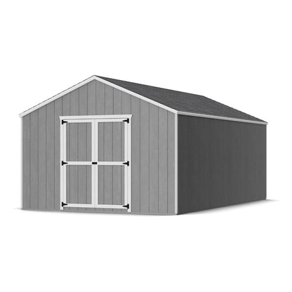 Home shed Little Cottage Co Value Gable Wood Shed Kit Blaze 32 In. image 10