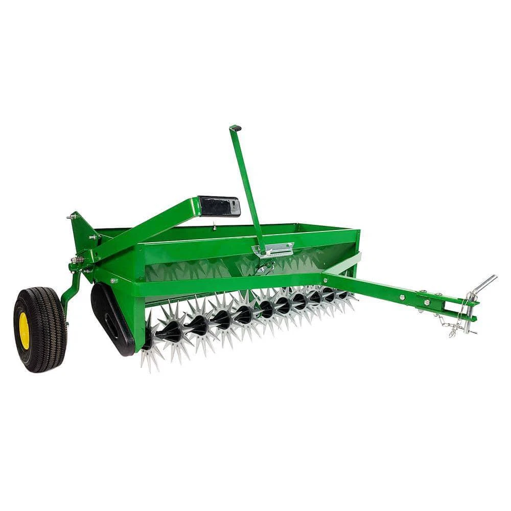 John Deere 40 in. Tow-Behind Combination Aerator-Spreader image 0