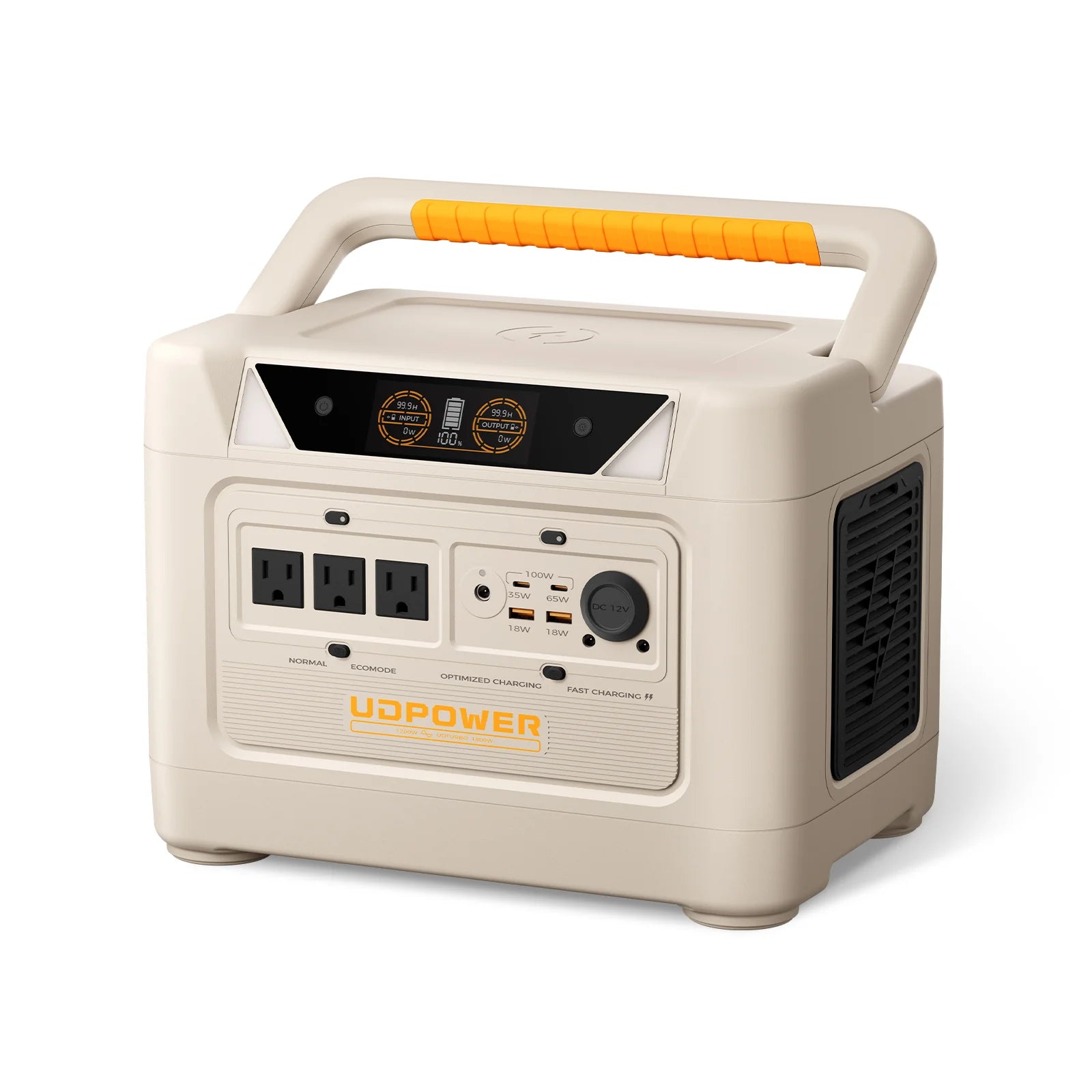 UDPOWER S1200 Portable Power Station – 1190Wh | 1800W Surge image 0