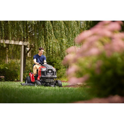 Troy-Bilt Bronco 46″ Gas Riding Lawn Mower with 547cc Engine and AutoDrive Transmission 4.1 stars out of 151 reviews (4.1) | image 11
