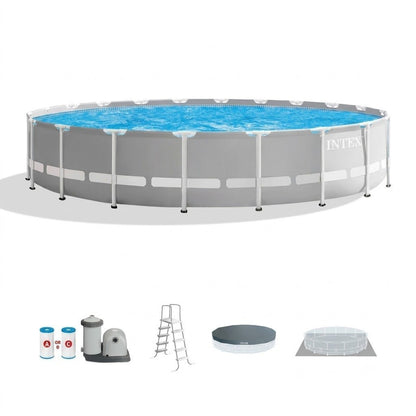 Intex Prism Frame™ 20′ x 52″ Above Ground Pool Set image 0