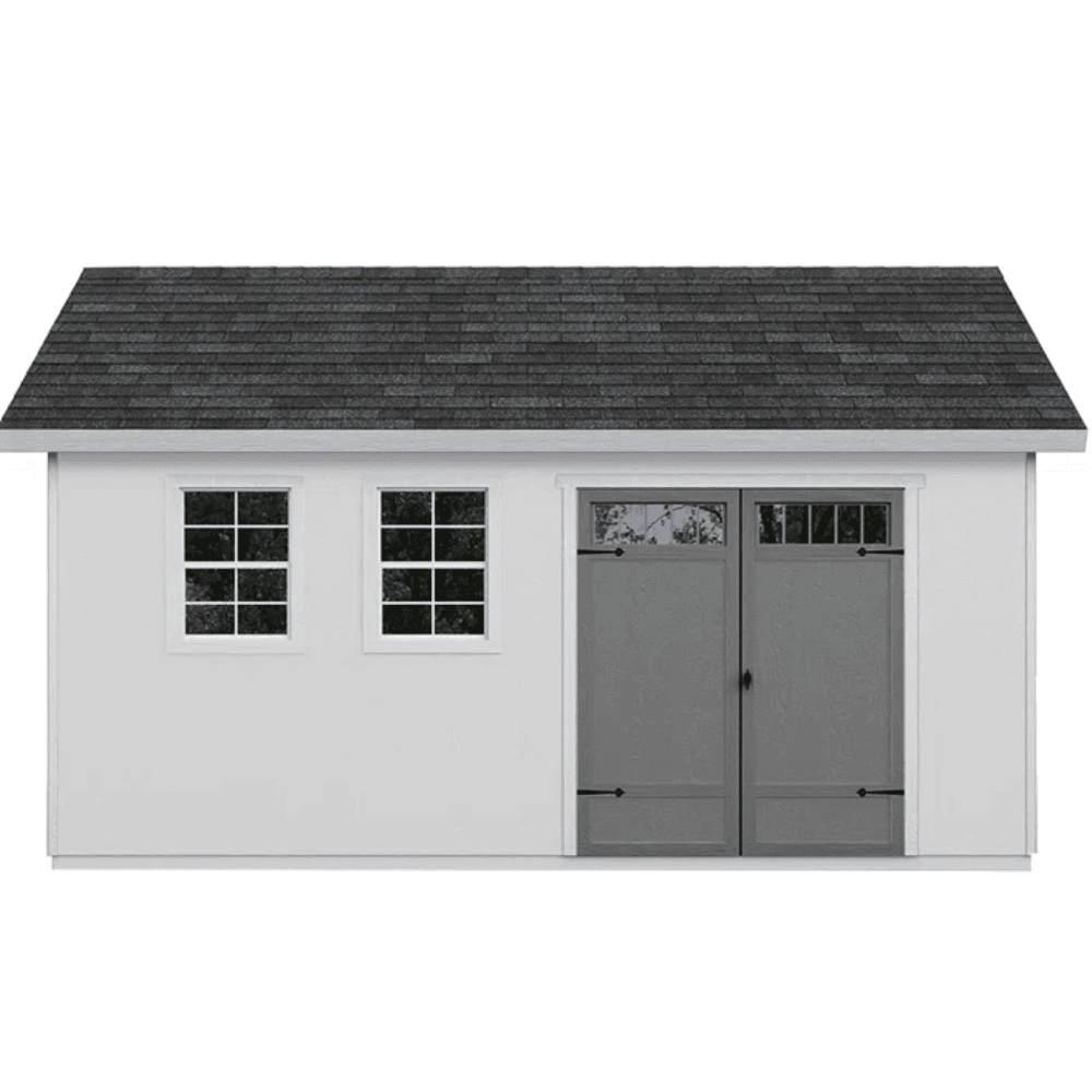 Scarsdale 12 ft. W x 16 ft. D Wood Storage Shed image 0