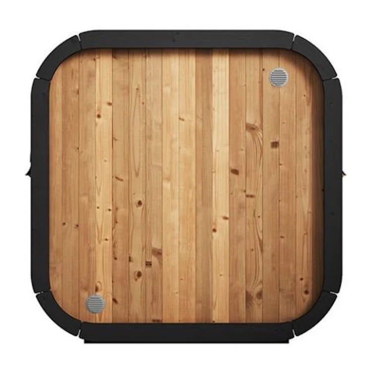 SaunaLife 3-Person CL4G Cube-Series Outdoor Home Sauna image 3