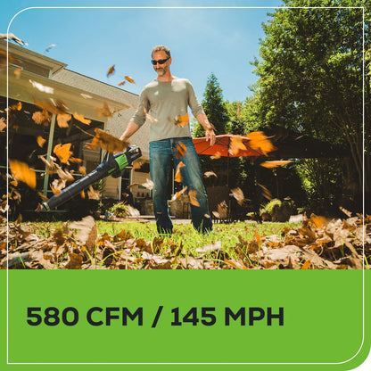 Greenworks 80V 21″ Cordless Battery Brushless Self-Propelled Mower 3pc Combo Kit image 10