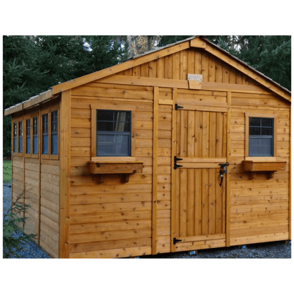 Cedar Sunshed Garden Shed | 12×12 image 0