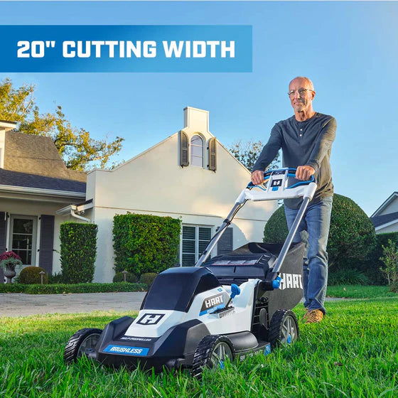 HART Tools 40V 20″ Brushless Self-Propelled Electric LownMower image 3