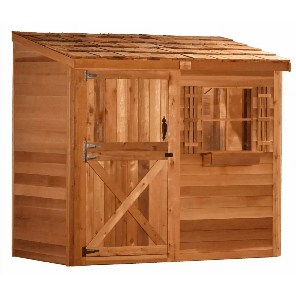 Cedarshed Bayside 8×4 Lean To Storage Shed image 0