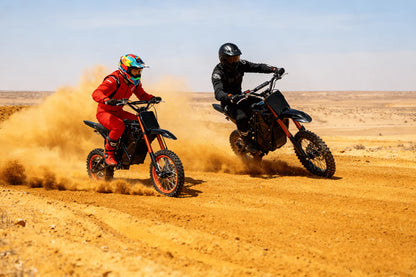 Eskute Nova Mini Electric Dirt Bike for Teens and Adults, 3500W Peak Mid-Drive Motor, 38 mph Top Speed, 48V 23Ah Battery with 60 Mile Range image 6